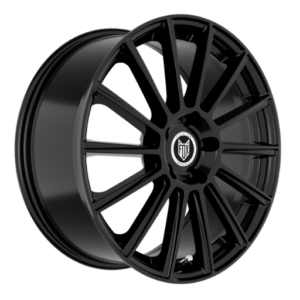 Fox MBM 19" Gloss Black Alloy Wheels - 8J ET45 5x112
