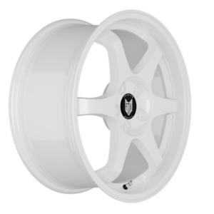 Fox PF5 18" Gloss White Alloy Wheels - 8J ET32 4x100