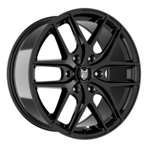 Fox WX3 20" Gloss Black Alloy Wheels - 8.5J 6x120