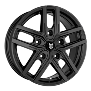 Fox WX5 18" Gloss Black Alloy Wheels - 7.5J ET50 5x160