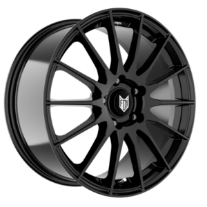 Fox FX004 15" Gloss Black Alloy Wheels - 6.5J ET42 4x100
