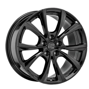 MSW 27T 19" Gloss Black Alloy Wheels - 6.5J ET35 5x114.3