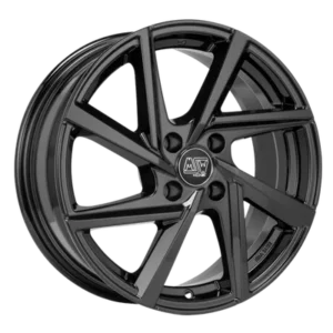 MSW 80-4 15" Gloss Black Alloy Wheels - 7.5J ET32 4x108