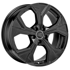 MSW 43 19" Gloss Black Alloy Wheels - 8J ET43 5x112