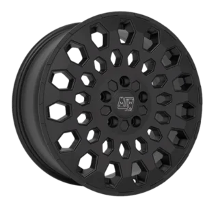 MSW 99 VAN 16" Matt Black Alloy Wheels - 6.5J ET55 5x118