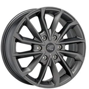 MSW 42 VAN 17" Matt Dark Grey Alloy Wheels - 7.5J ET54 6x130