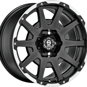 SPARCO DAKAR 17" Matt Black Lip Polished+rivets Alloy Wheels - 8.5J ET25 6x139.7
