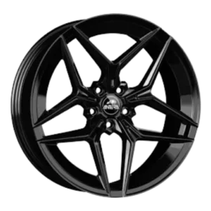 Antera A107 - 760KG 20" Gloss Black Alloy Wheels - 9J ET45 5x112