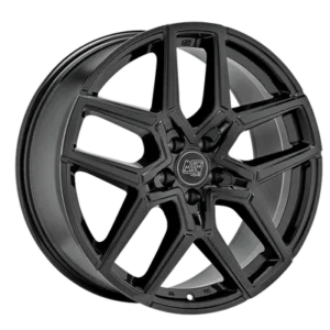 MSW 52 20" Gloss Black Alloy Wheels - 9.5J ET41 5x120