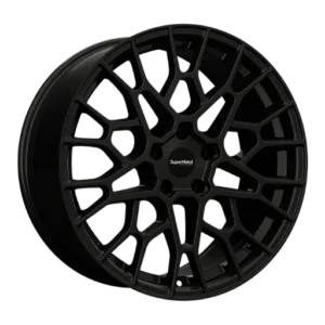 SuperMetal Cage 18" Black Alloy Wheels - 8J ET40 5x120