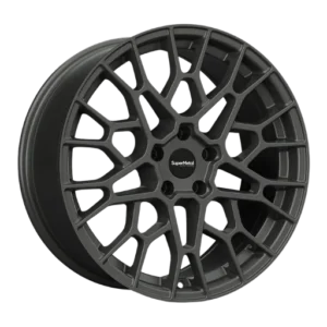 SuperMetal Cage 18" Grey Alloy Wheels - 8J ET45 6x130