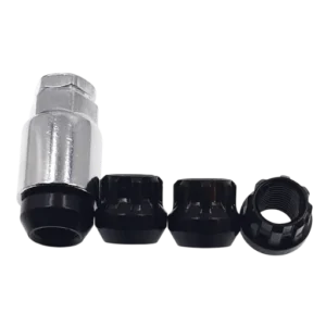 LOCK NUT OPEN 60º 12X1.25 19/21 Black