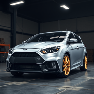 What wheels look good on a Ford Focus RS (II)? Finishes colour-by-colour
