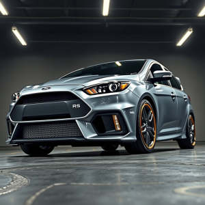 What wheels look good on a Ford Focus RS (III)? Finishes colour-by-colour