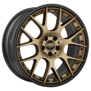 BBS CH-R II 20" Satin Bronze with Black Rim & Black Rim Protector Alloy Wheels - 8.5J ET42 5x112