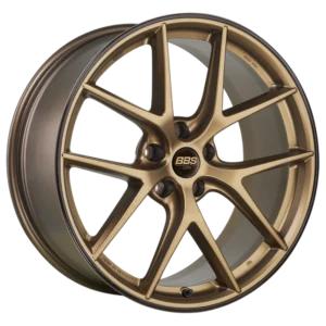 BBS CI-R 20" Satin Bronze with Black Rim Protector Alloy Wheels - 9J ET38 5x112