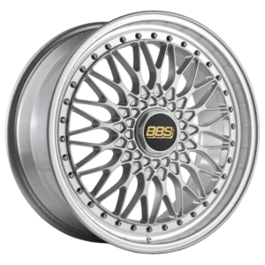 BBS Super RS 20" Brilliant Silver with Polished Rim Alloy Wheels - 8.5J ET45 5x112